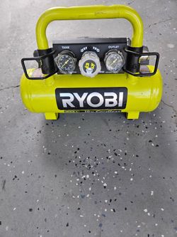 Ryobi 18v 120 psi air compressor