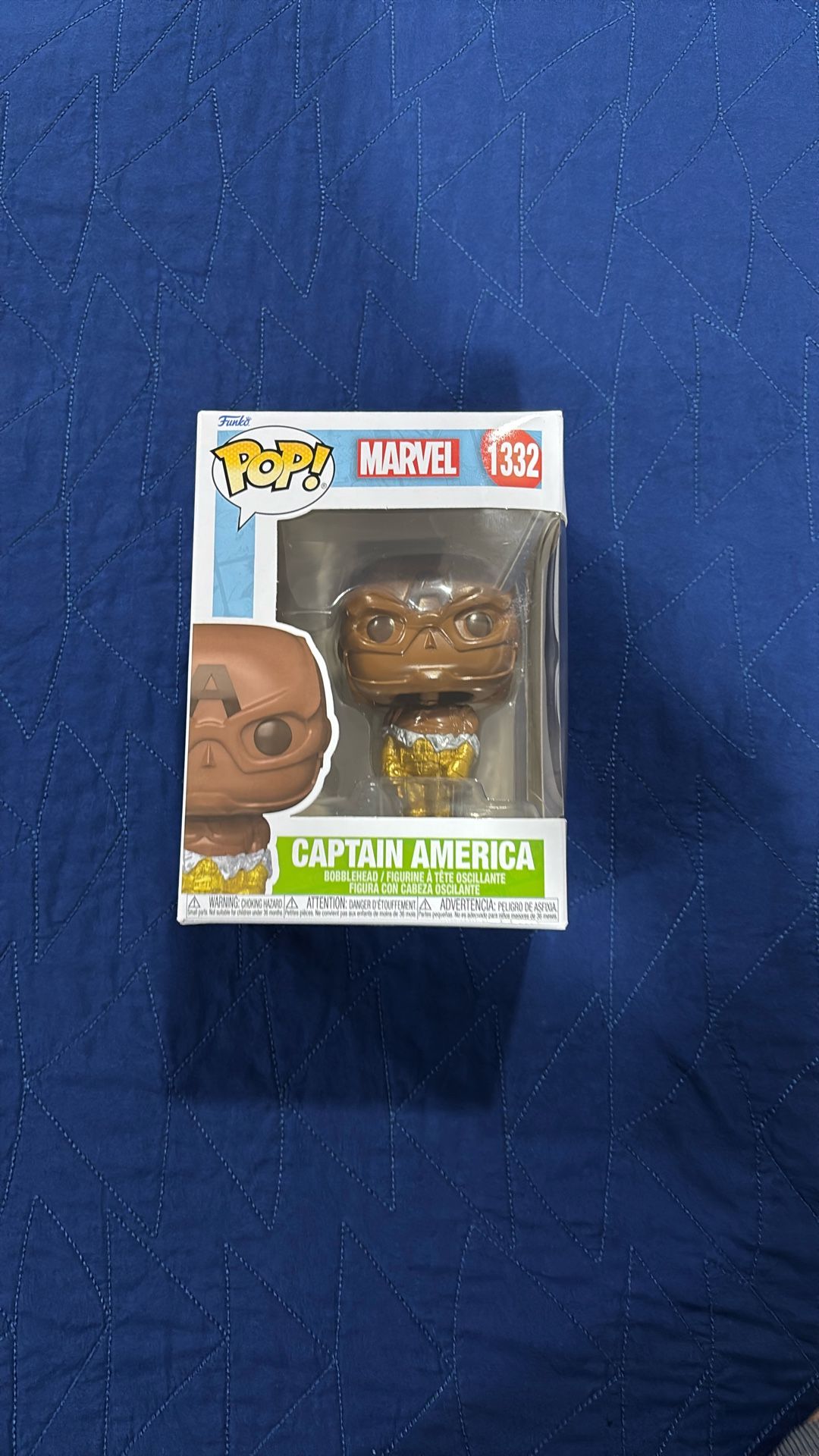 Chocolate Captain America Funko Pop