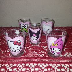 Hello Kitty And Friends Glass Shots 