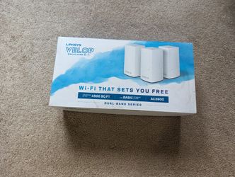 Linksys Velop AC3900 Dual Band Mesh System