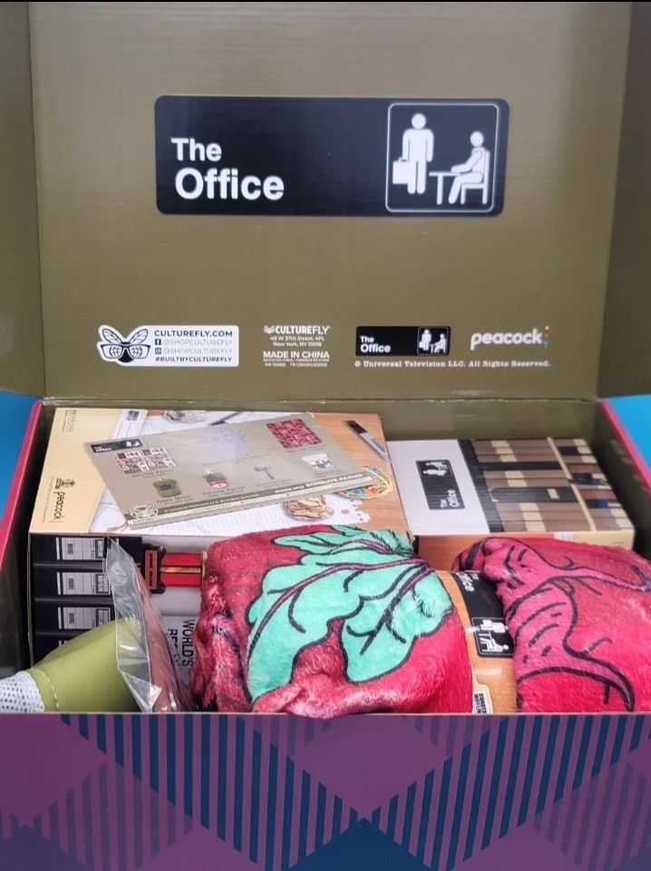 The Office Box Dwight Schrute Farms Amazing Culturefly Collection New XL 2023
