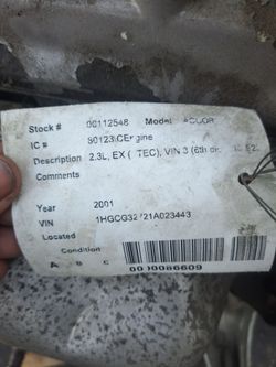 2.3 honda motor
