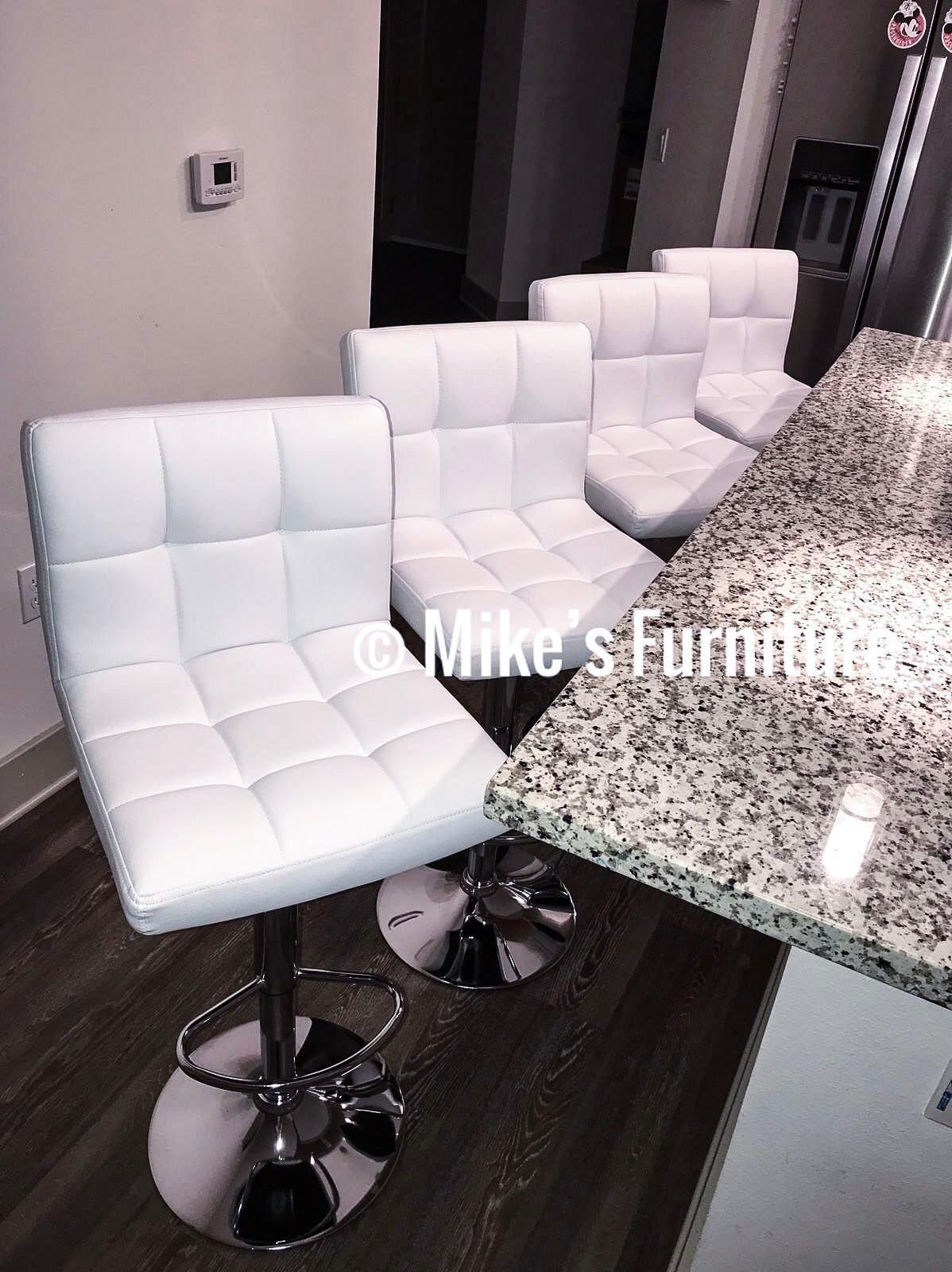 New Adjustable Bar Stools, barstools, barstool, bar stool, Sillas, Dining Chairs, chair, chairs, cadeiras (4 colors Red, Black, White, Gray)