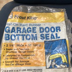 Frost king garage door bottom seal NIB