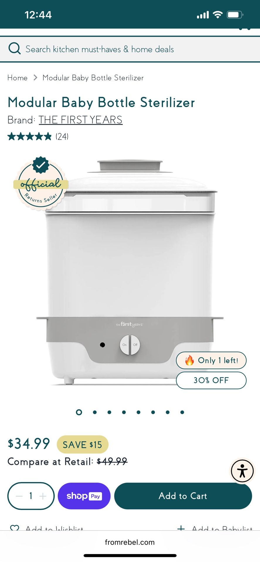 Bottle Sterilizer 