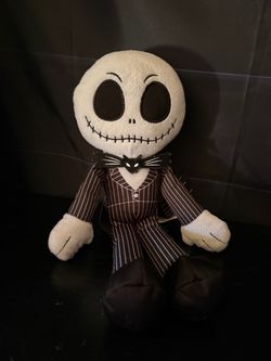 Jack Skellington plush from The Nightmare Before Christmas