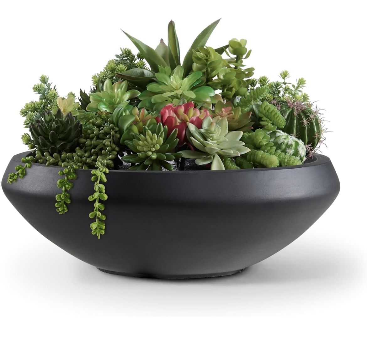 NEW - Medium Concrete Bowl Planter