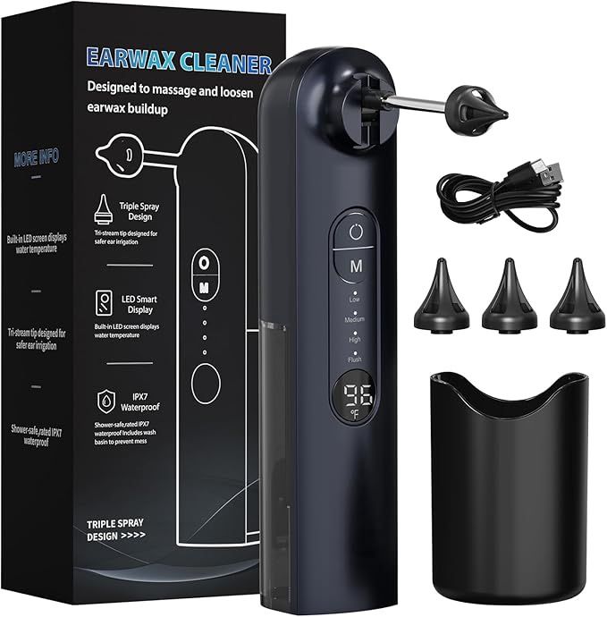 BRAND NEW Waterproof Ear Wax Removal Kit with 4 Modes