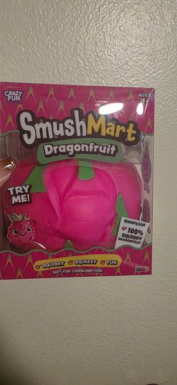 Crazy Fun SmushMart Dragonfruit Squishy Toy