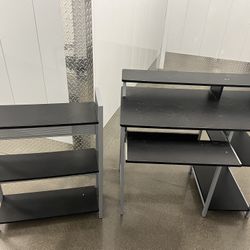 Desk and Optional Shelf