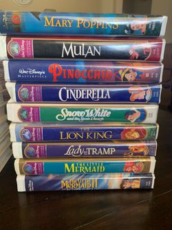 Disney VHS movies