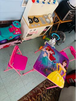 Kids Play Set – Table/Chairs, Kitchen Set & Ride‑On Toys