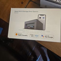 Smart Garage Door Opener With Old School Clapper Switch