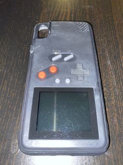 30+ retro games handheld iPhone X Max case