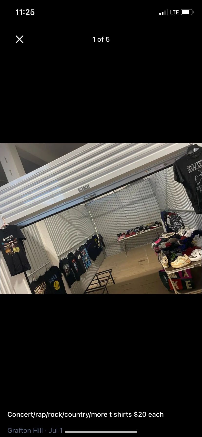 Concert/rap/rock/country/more T Shirts $20 Each