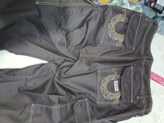 Brown true religion cargo pants