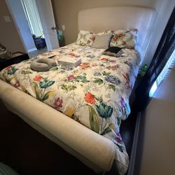 Queen bed frame