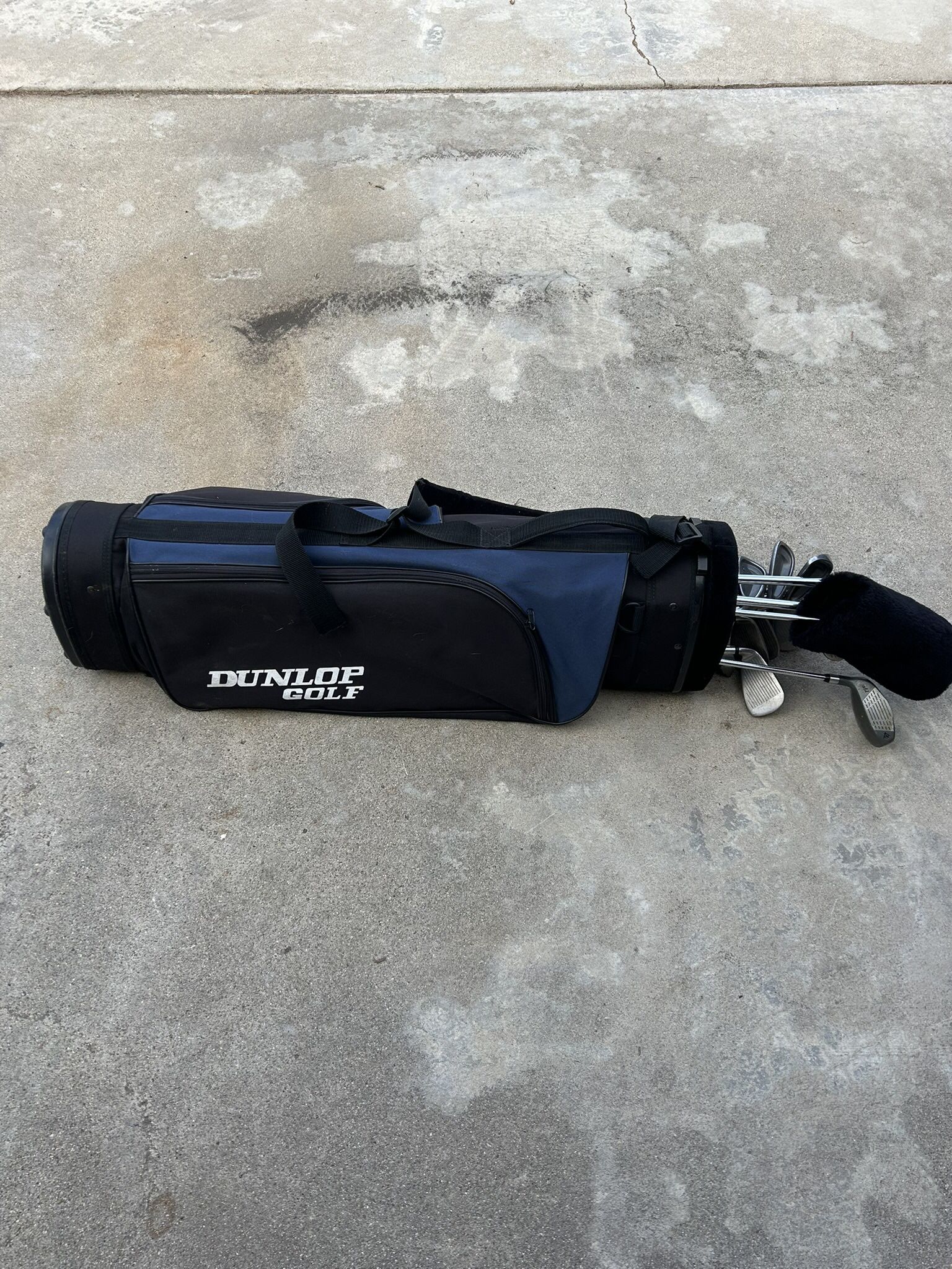 Golf Clubs, Bag, Woods, Irons, Putter