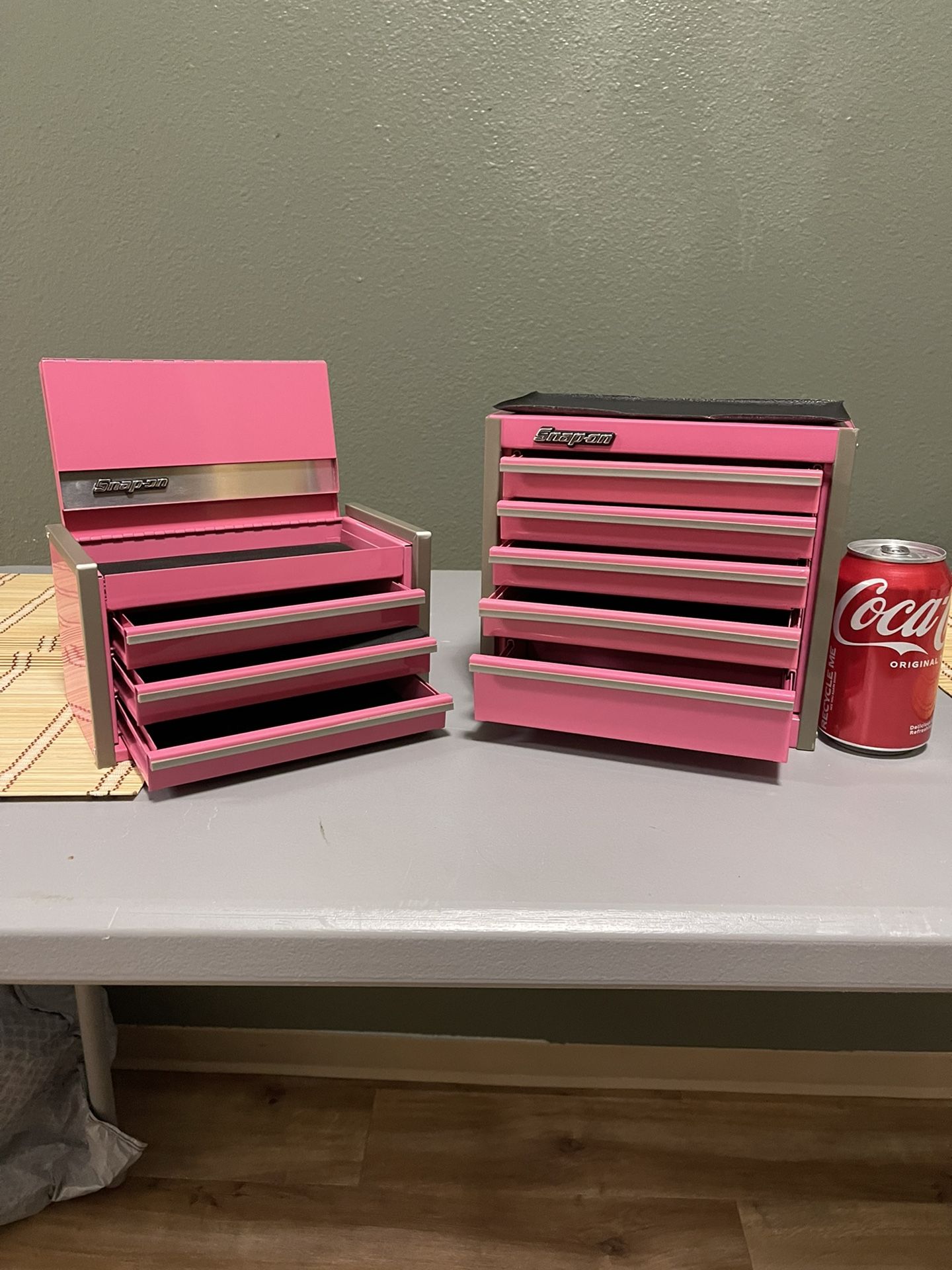 Brand New Pink Snap-on Tools Jewelry Box