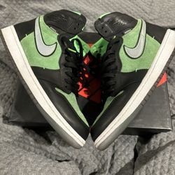Jordan 1 Zen Green Size 9