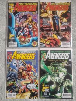 Marvel Avengers Comic Book Lot High Grade Vol 3 Issues 19 33 34 36
