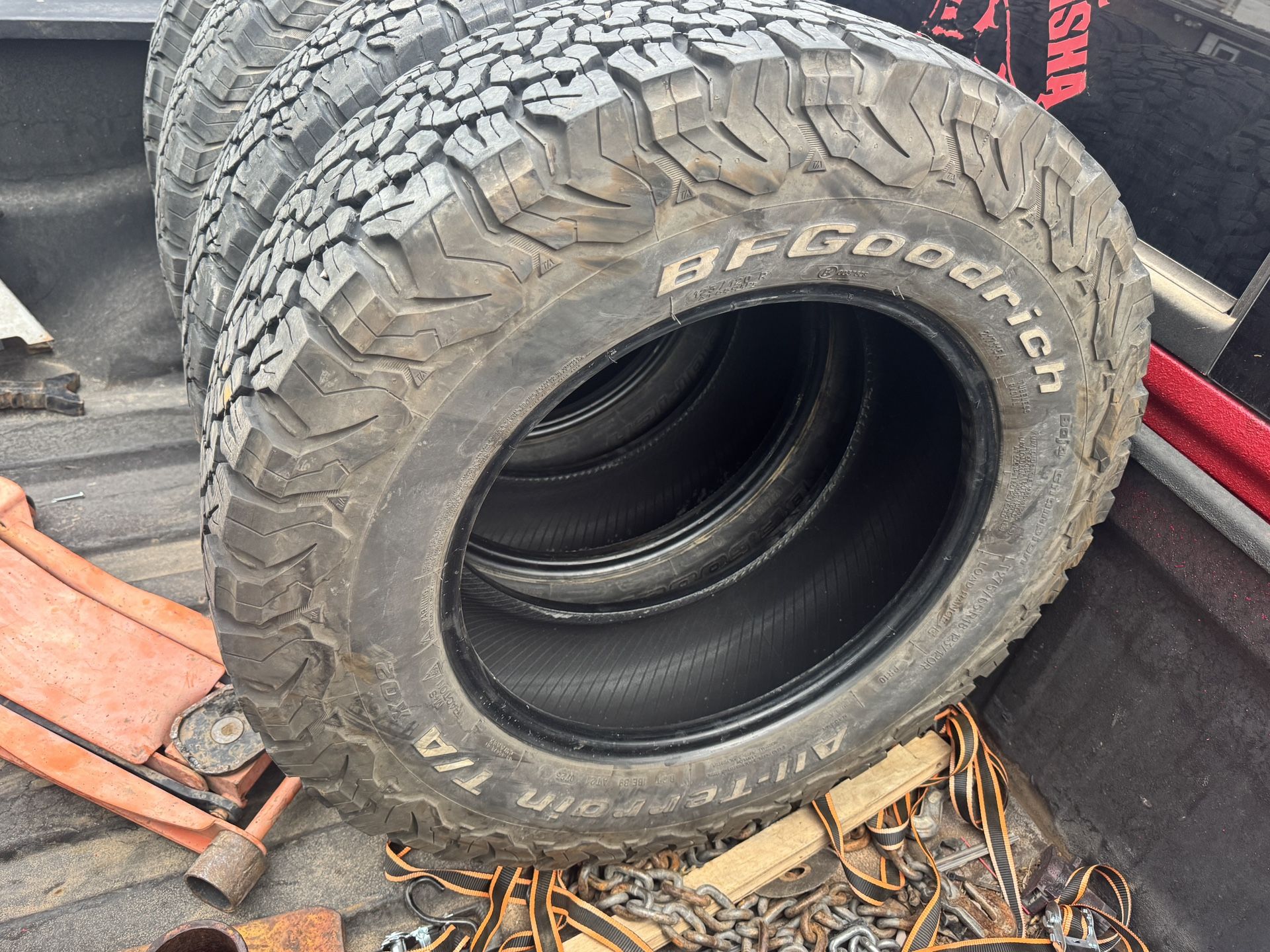Set If 18" BF Goodrich KO2 All-Terrain Tires For Sale 