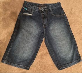 Southpole Dark Wash Denim Jean Shorts
