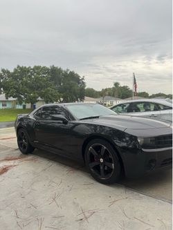 All black 2010 Camaro ls
