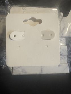 400 pcs earring card holders