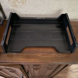 WT Roger’s Black File Folder Storage Organizer 2531