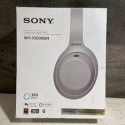 Sony WH1000XM4 Wireless Noise Canceling Over the Ear Headphones - Beige 