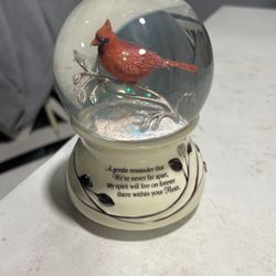 Bradford Exchange Messenger From Heaven Musical Globe