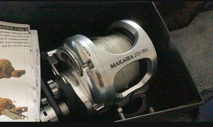 MAKAIRA 20ii Sea-Silver FISHING REEL LEVER DRAG New