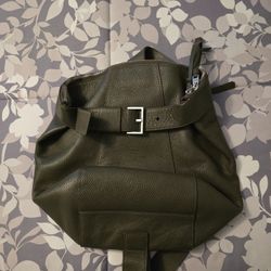 Allsaints Genuine Leather Backpack 