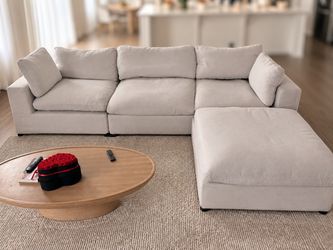 White sofa