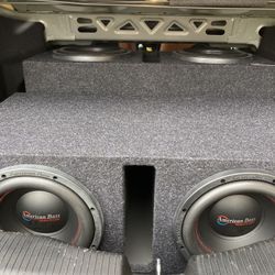 4 American Bass XD 10’s!! 