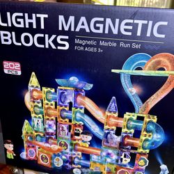 Light Magnetic Blocks 202 Pc