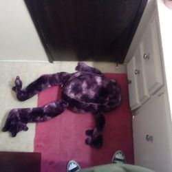 Big Purple Frog Plushie 