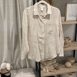 Women’s H&M Linen Shirt