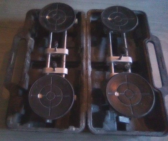 Pair Of Double Bar Seam Setters (6 In Suction Cups)