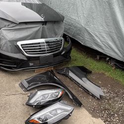 W222 MERCEDES S CLASS FRONT END PARTS.. 