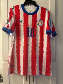 Miguel Almirón Paraguay World Cup Jersey 2026. Size Large