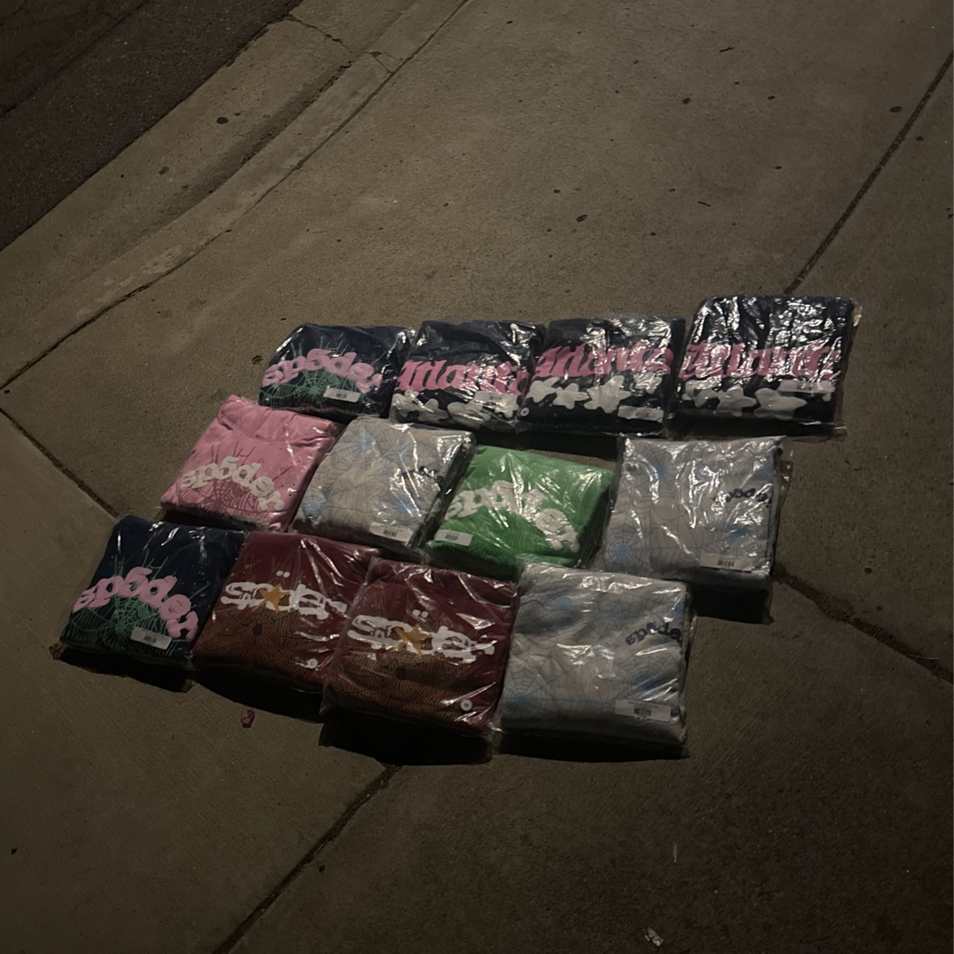 sp5der hoodies