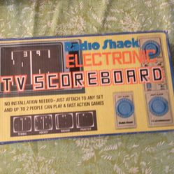 VINTAGE RADIO SHACK ELECTRONIC GAME TENNIS, HOCKEY, SQUASH, ETC|
