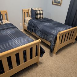 Two Twin Beds For Sale