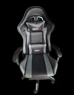 Vidita Gaming Chair Black and Gray