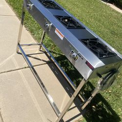 3 Burner Outdoor Stove 