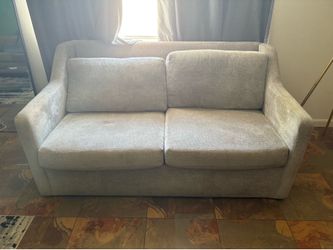 Couch and swivel chair