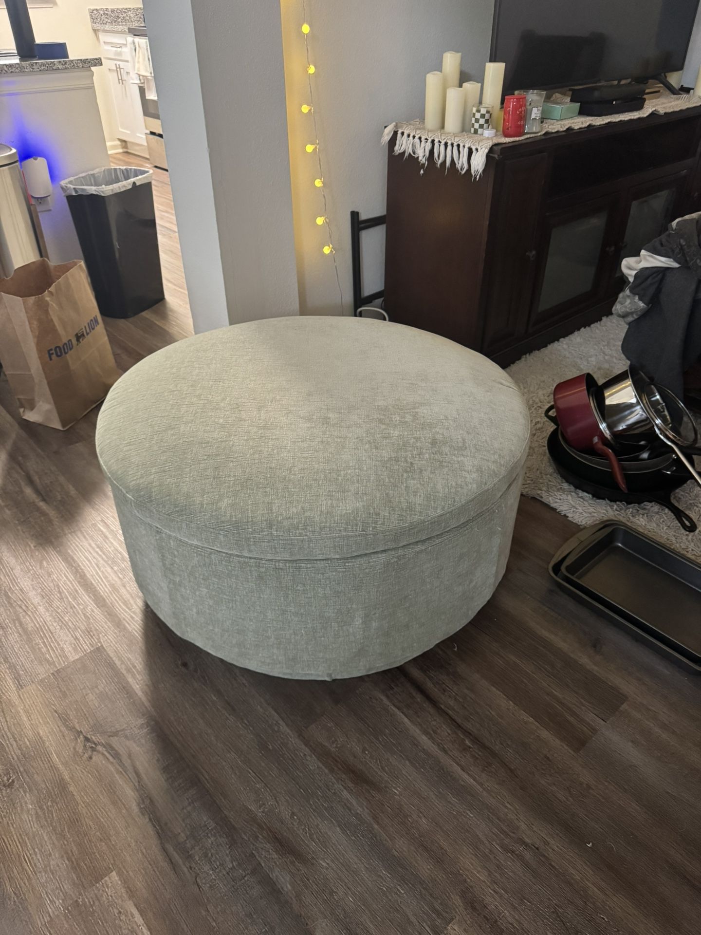 Green Ottoman