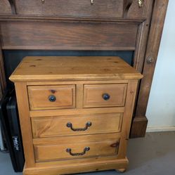 TABLE: Nightstand. Bedside. End Table.